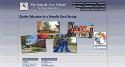 Desktop Screenshot of bigbayschool.com